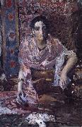 Mikhail Vrubel The female augur oil painting artist
